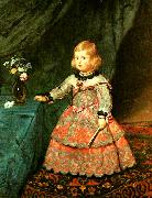 Diego Velazquez, infanta margarita vid tre ars alder